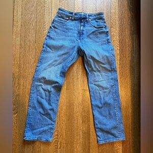 Madewell Relaxed Fit Blue Jeans